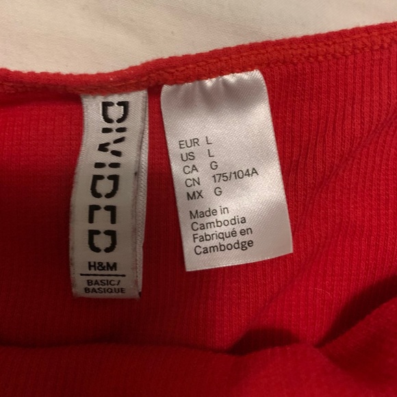 Red Frilled Tank perfect for summer - Picture 3 of 3